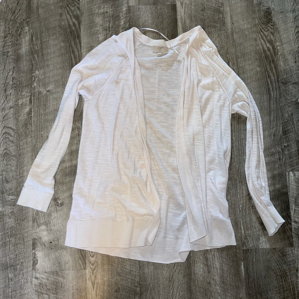 The loft white Heather cardigan